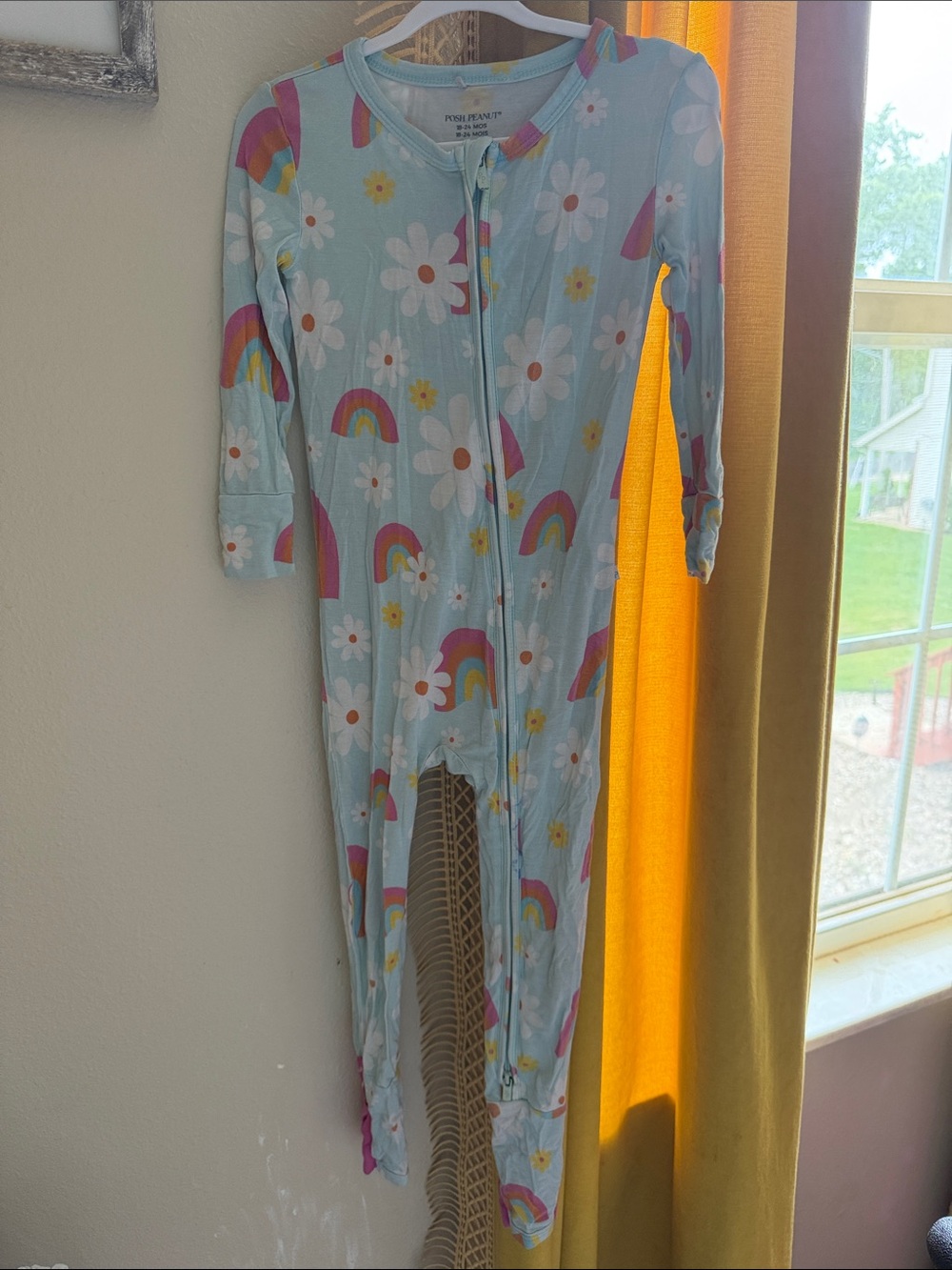 Posh Peanut Rainbow & Daisy Zippy 18/24